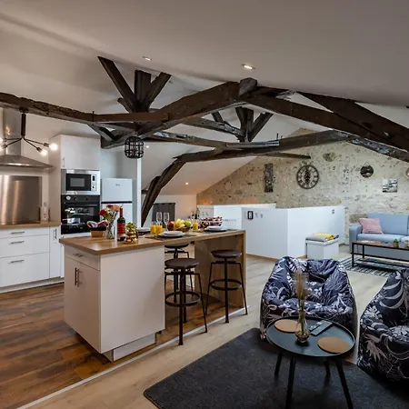 Apartament Le Loft - Classe 5 Etoiles Mussidan