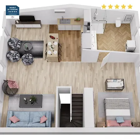 Le Loft - Classe 5 Etoiles Apartament *