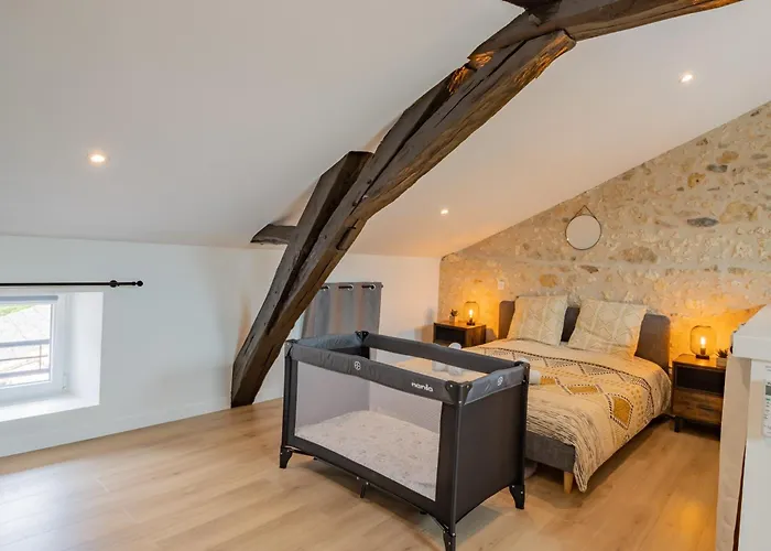 Le Loft - Classe 5 Etoiles Lägenhet Mussidan